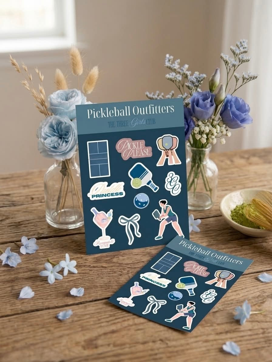 The Pickleball Outfitters Stickers